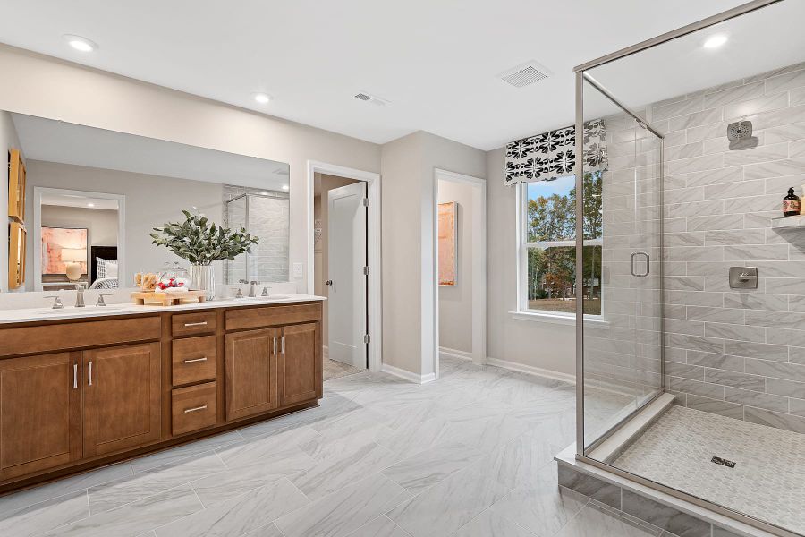 Representative furnished interior of a home built from the Henderson by Tri Pointe Homes in Alton Creek, Mint Hill (Image 36).