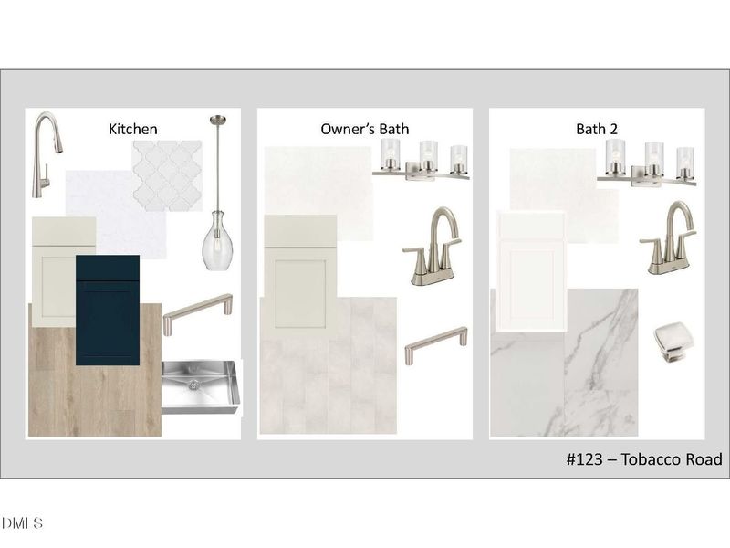 Sample of building materials used in homes in Tobacco Road, Angier (Image 29).