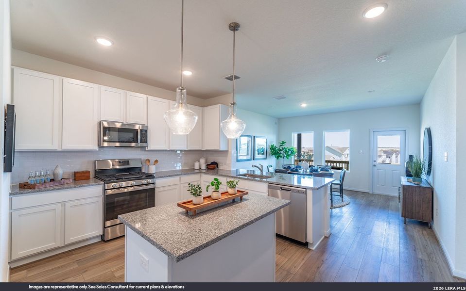 Furnished interior view inside a new home in Willow View, Converse (Image 9).