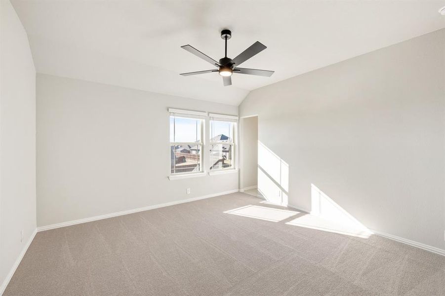 Spacious, unfurnished interior of a new home in The Grove, Midlothian (Image 36).
