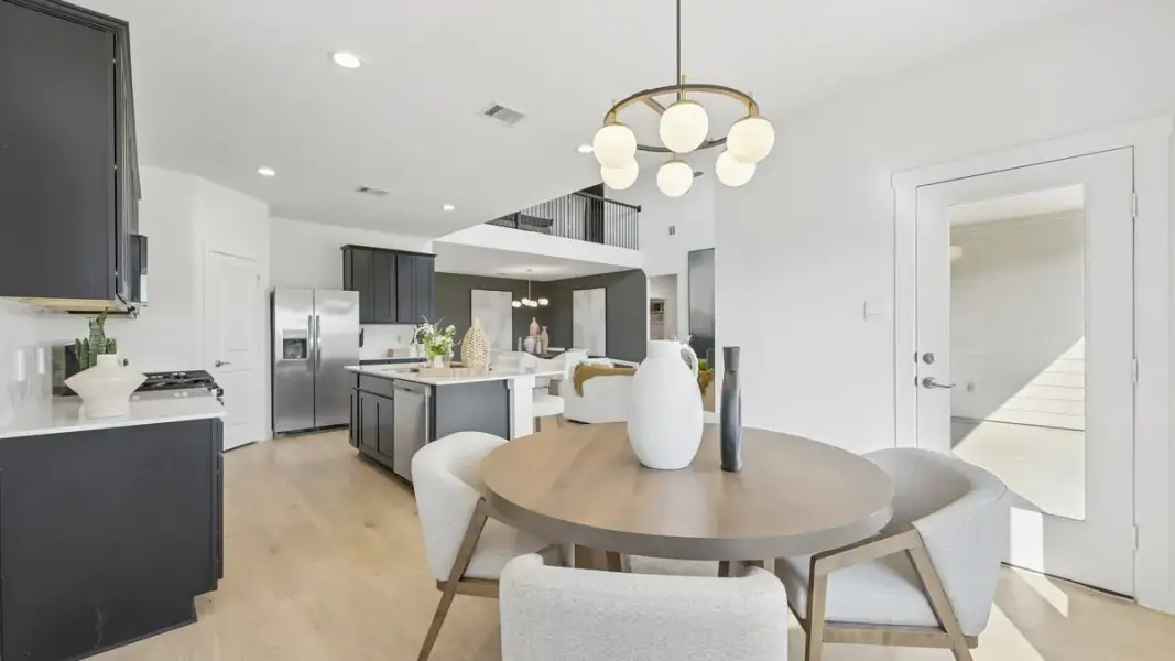 Furnished interior view inside a new home in Evergreen, Rosenberg (Image 19).