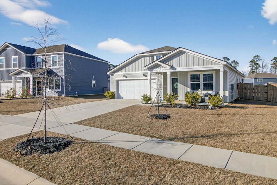 Front exterior of a new home in , Summerville, SC, highlighting curb appeal (Image 23).