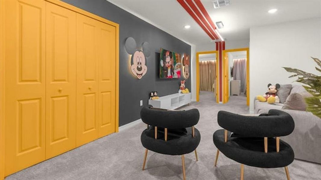 Furnished interior view inside a new home in , Clermont (Image 30).