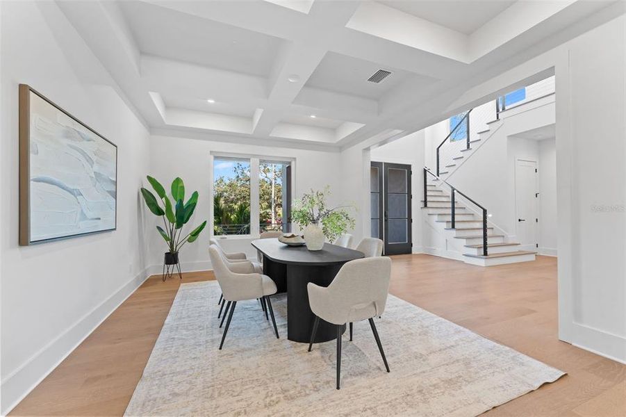 Furnished interior view inside a new home in , Tampa (Image 19).