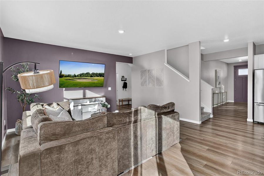 Furnished interior view inside a new home in , Thornton (Image 11).