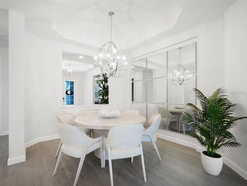 Furnished interior view inside a new home in , Punta Gorda (Image 5).
