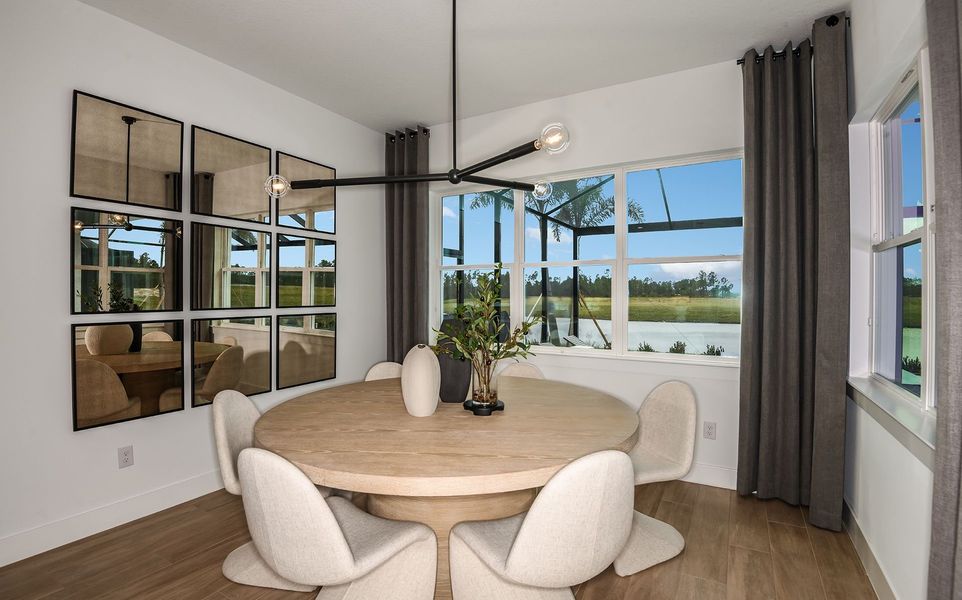 Furnished interior view inside a new home in Two Rivers, Zephyrhills (Image 8).