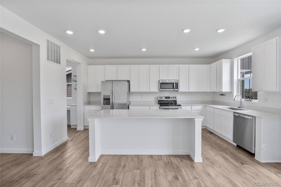 Furnished interior view inside a new home in , Elizabeth (Image 9).