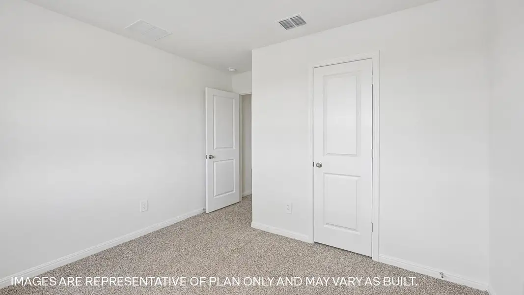 Representative unfurnished interior of a home built from the The Kemah by D.R. Horton in Revelry, Del Valle (Image 31).