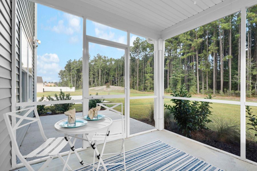 Furnished interior view inside a new home in , Summerville (Image 4). Furnished interior view inside a new home in , Summerville (Image 4).