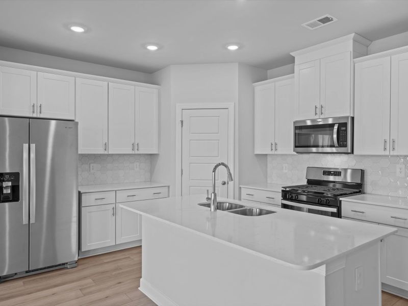 Furnished interior view inside a new home in Chatham Forest, Duncan (Image 3).