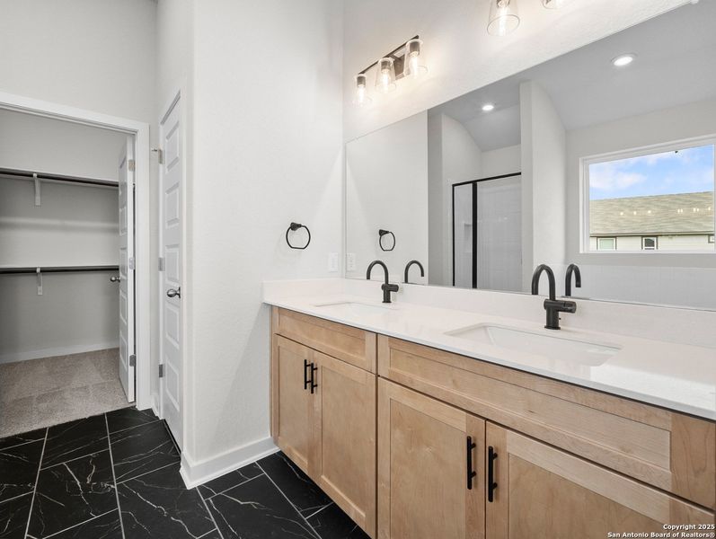 Furnished interior view inside a new home in Morgan Meadows, San Antonio (Image 9).