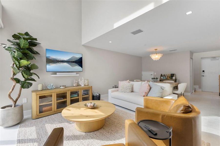 Furnished interior view inside a new home in , Sarasota (Image 7).