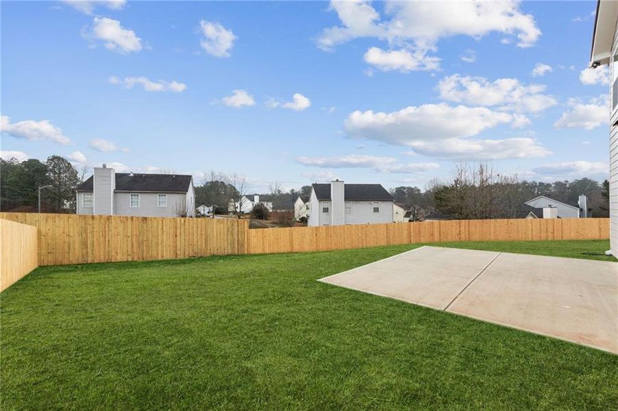 Exterior details and patio area of a home in , Austell (Image 4).