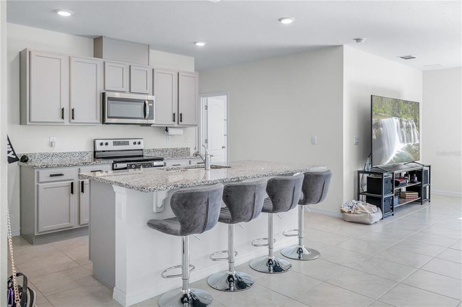 Furnished interior view inside a new home in Eagle Hammock, Eagle Lake (Image 27).