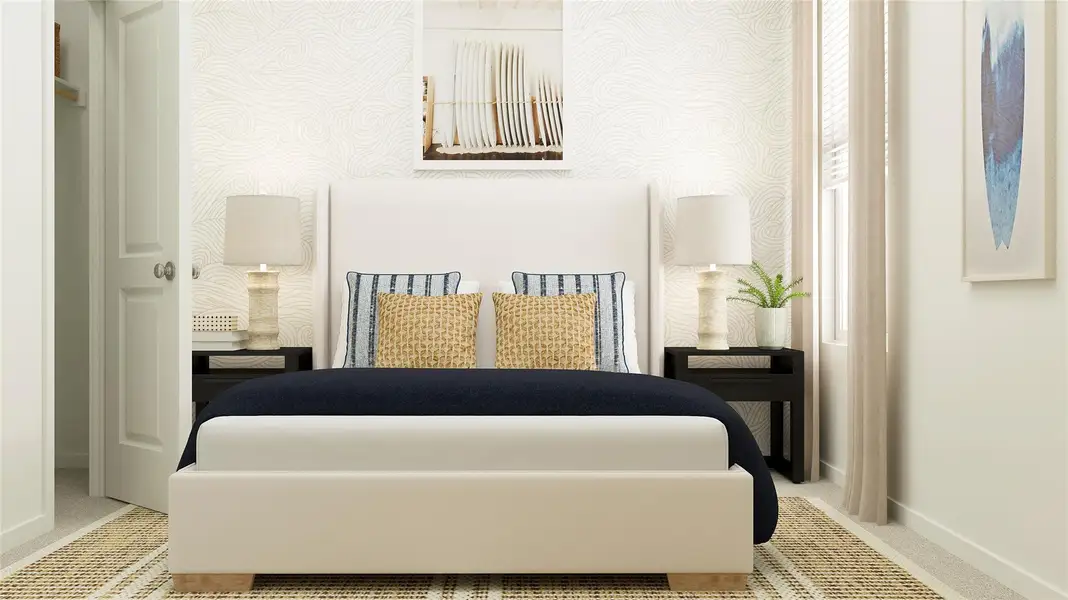Furnished interior view inside a new home in Winfield Park, Hutto (Image 9). Furnished interior view inside a new home in Winfield Park, Hutto (Image 9).