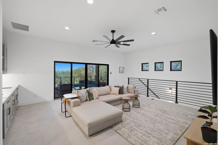 Furnished interior view inside a new home in , Canyon Lake (Image 6). Furnished interior view inside a new home in , Canyon Lake (Image 6).