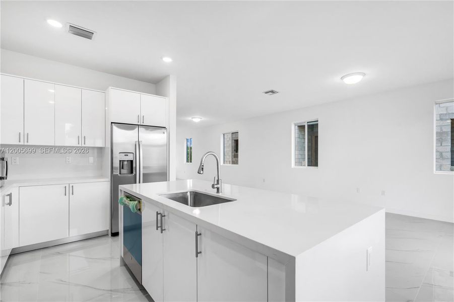 Furnished interior view inside a new home in Chloe's Estates, Miami (Image 5).
