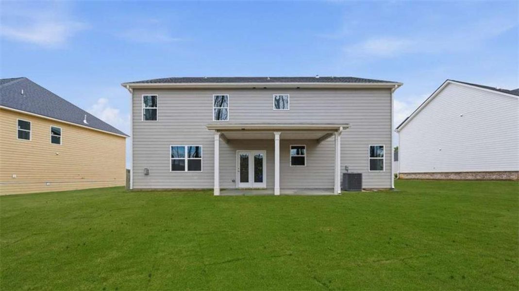 Exterior details and patio area of a home in Independence, Loganville (Image 3). Exterior details and patio area of a home in Independence, Loganville (Image 3).
