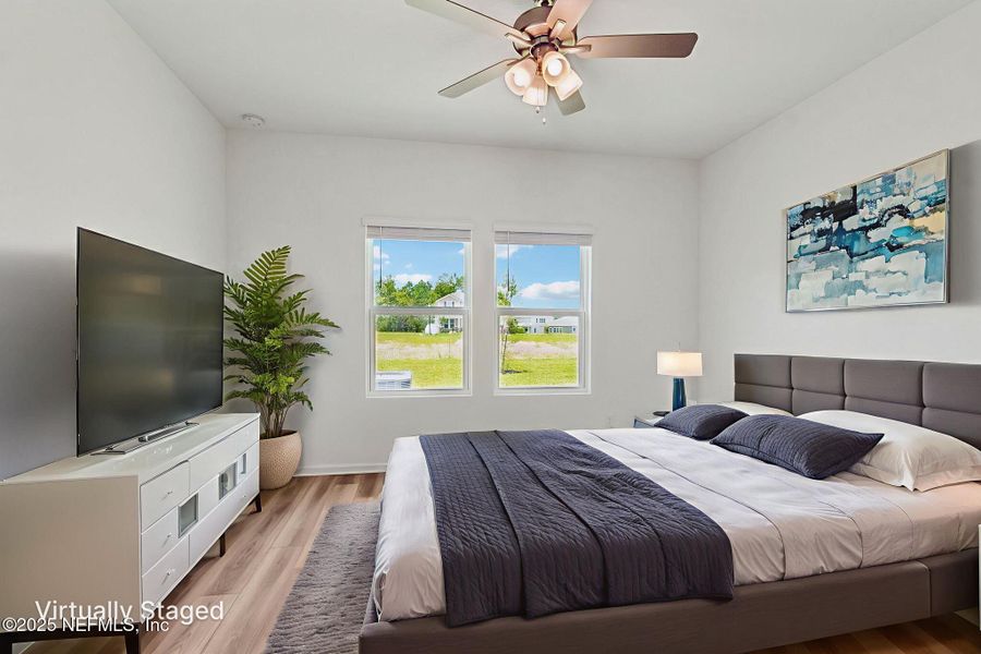 Furnished interior view inside a new home in Panther Creek, Jacksonville (Image 13). Furnished interior view inside a new home in Panther Creek, Jacksonville (Image 13).