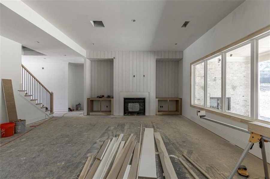 In-progress construction of a new home in , Buford, GA (Image 29).