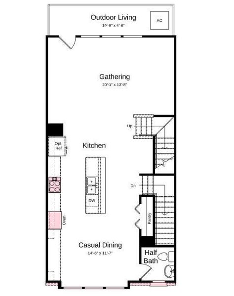 Structural options added include: Additional downstairs bedroom with bath, shower ledge in owner's suite and gourmet kitchen.