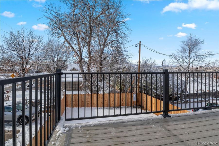 Exterior details and patio area of a home in , Denver (Image 4).
