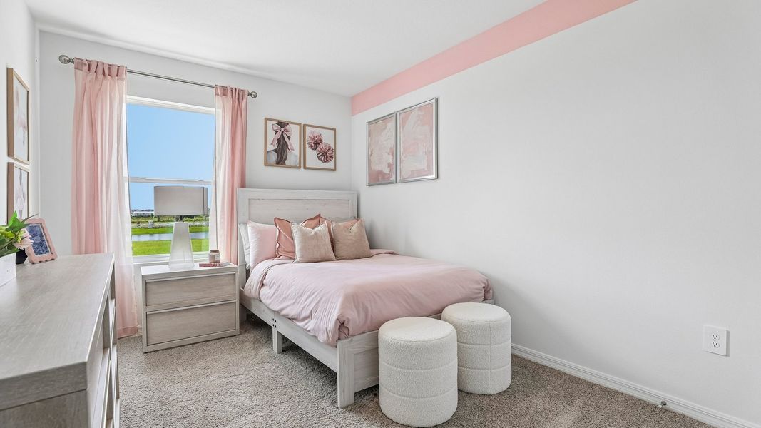 Furnished interior view inside a new home in Farm at Varrea, Plant City (Image 17).