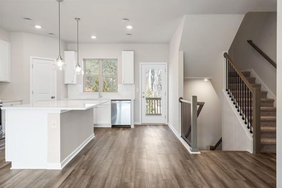 Furnished interior view inside a new home in , Mableton (Image 5).