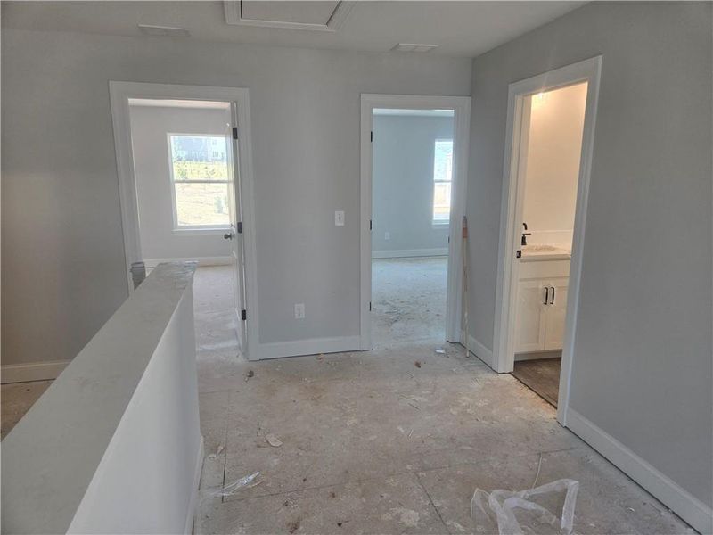 In-progress construction of a new home in Twin Lakes, Hoschton, GA (Image 7).