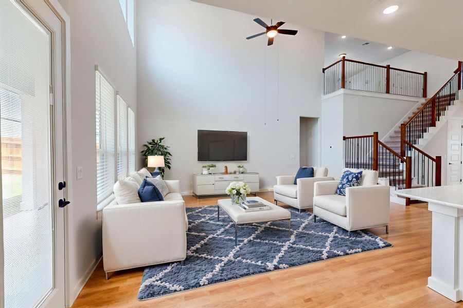 Living Room - Virtually Staged