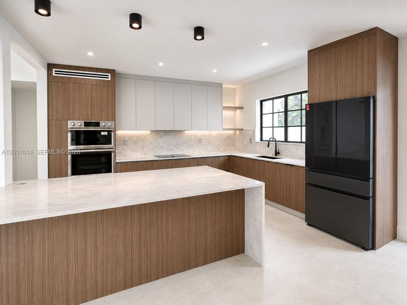 Furnished interior view inside a new home in , Miami (Image 6). Furnished interior view inside a new home in , Miami (Image 6).