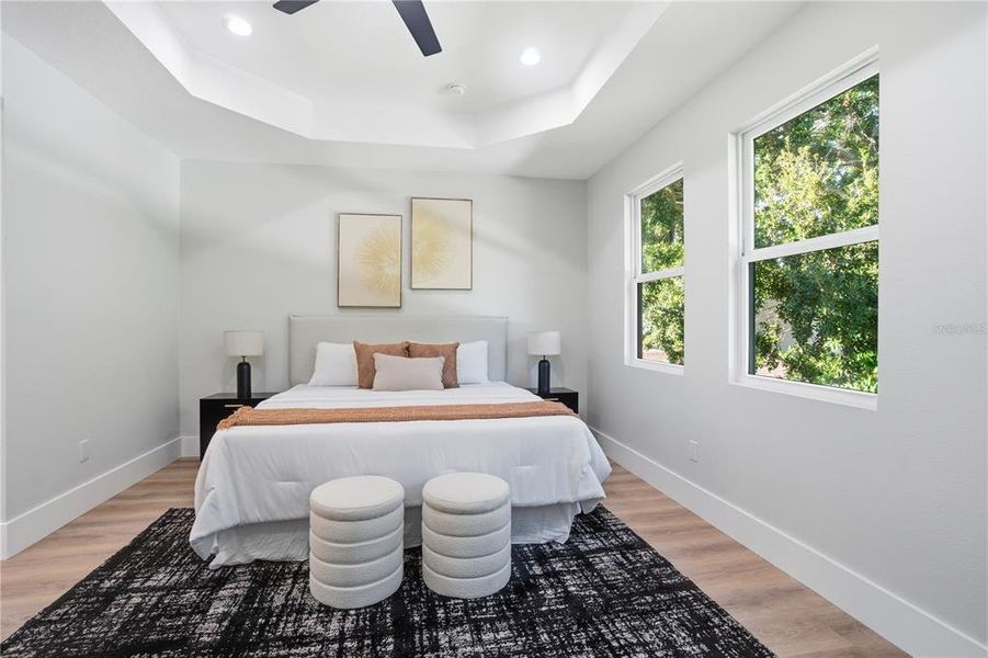 Furnished interior view inside a new home in , Belle Isle (Image 7).