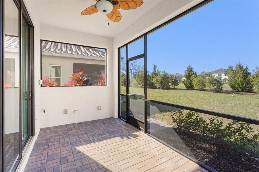 Exterior details and patio area of a home in , Sarasota (Image 34).