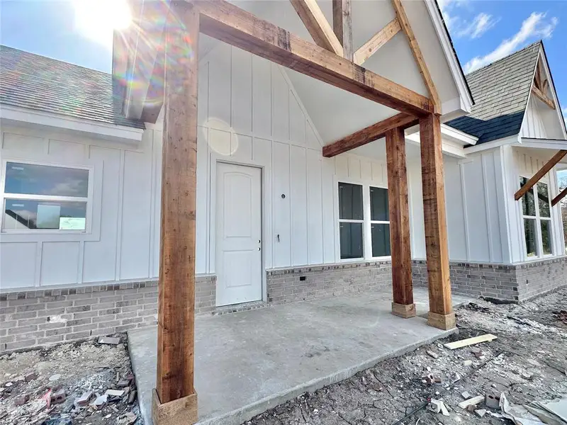 In-progress construction of a new home in , Weatherford, TX (Image 27).
