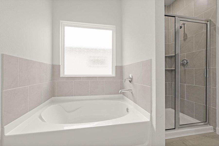 Close-up of interior finishes inside a home in Lakes at Crockett Martin, Conroe (Image 11).