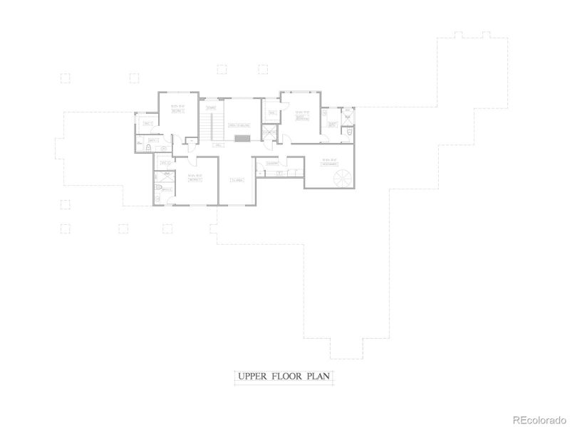 Upper floor plan Upper floor plan