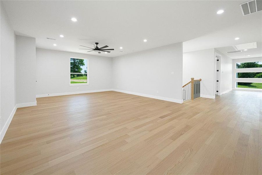 Second Floor Game Room/Living Area Second Floor Game Room/Living Area