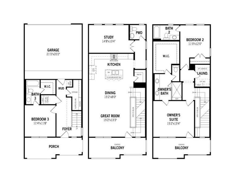 2D floor plan layout of this home in , Frisco, TX (Image 3). 2D floor plan layout of this home in , Frisco, TX (Image 3).