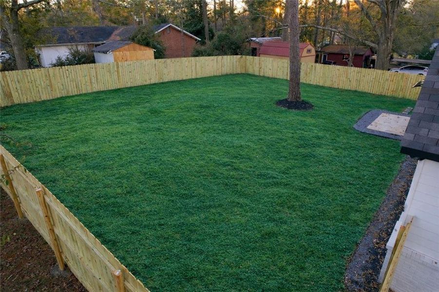 Exterior details and patio area of a home in , Conyers (Image 31).