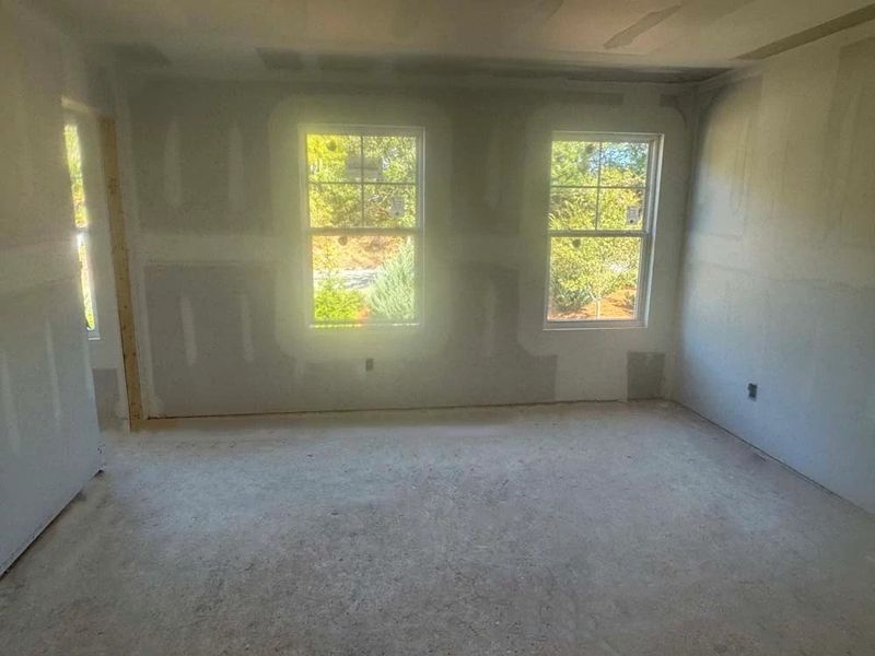 Primary Bedroom Construction Progress