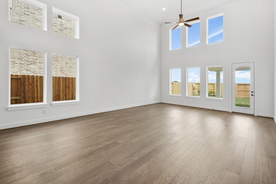 *Representational Photo* Grand Family Room With a 2 Story Breakfast Room