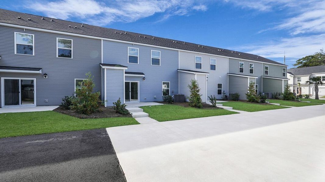 Exterior details and patio area of a home in Garbon Fields, Summerville (Image 22). Exterior details and patio area of a home in Garbon Fields, Summerville (Image 22).