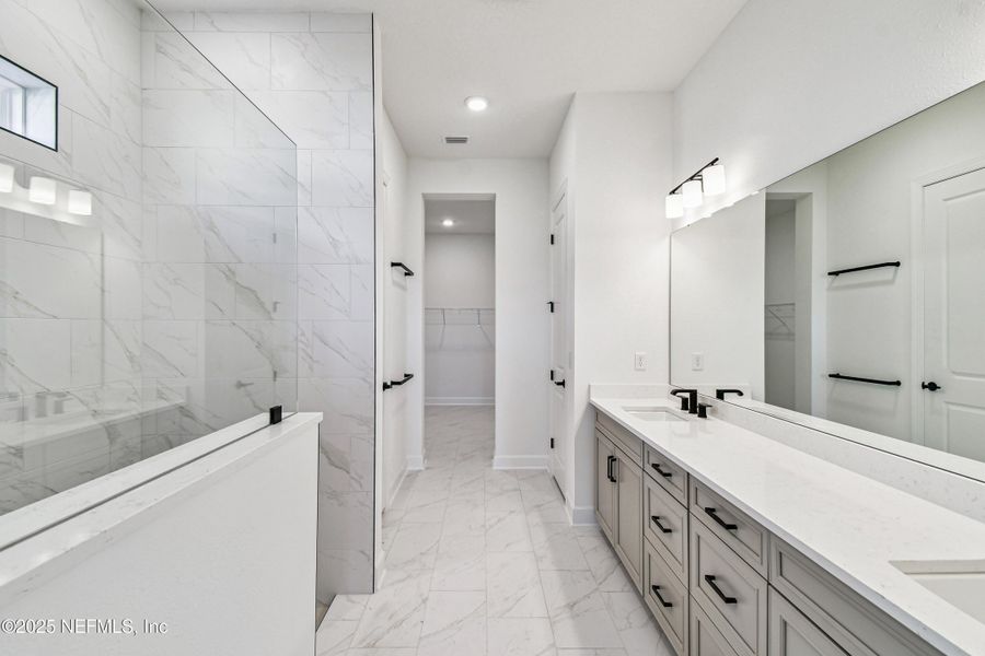 Furnished interior view inside a new home in Seven Pines 50' Front Entry, Jacksonville (Image 11).