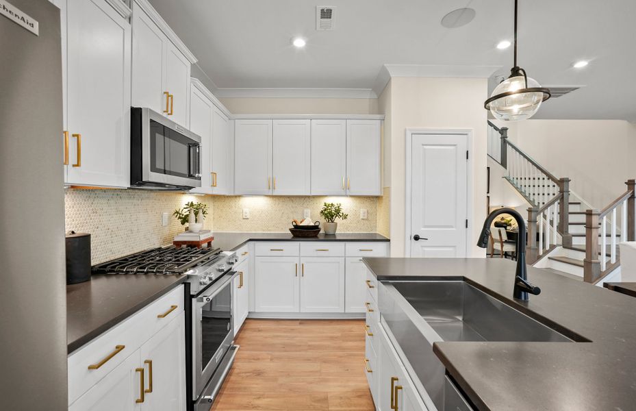 Open Kitchen with an Island