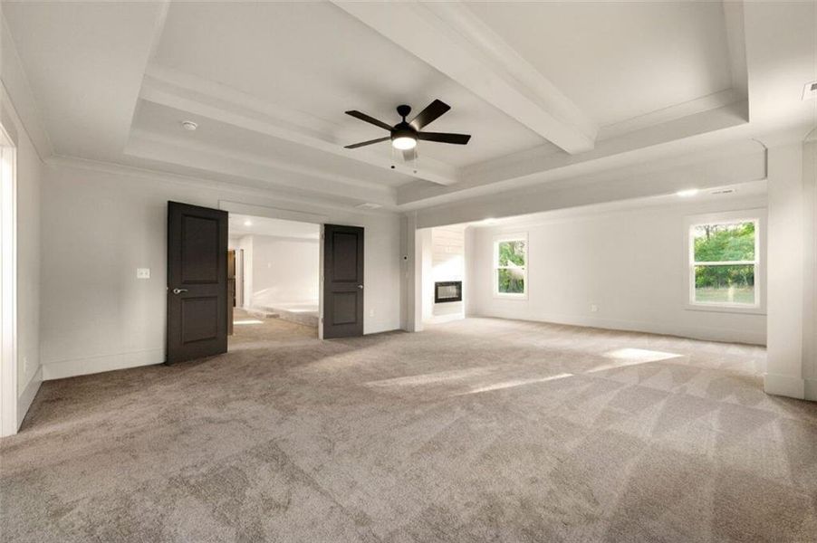 Spacious, unfurnished interior of a new home in Steeplechase, Hoschton (Image 39).