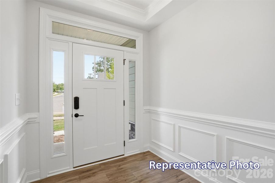 Spacious, unfurnished interior of a new home in Enclave at Riverdale, Huntersville (Image 31).