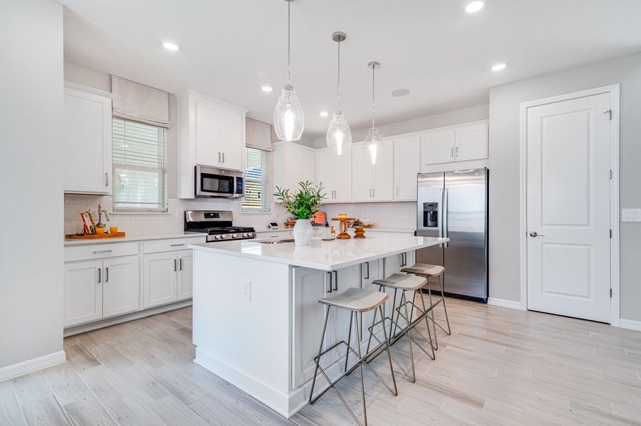 Furnished interior view inside a new home in The Waters at Center Lake Ranch, St. Cloud (Image 5).