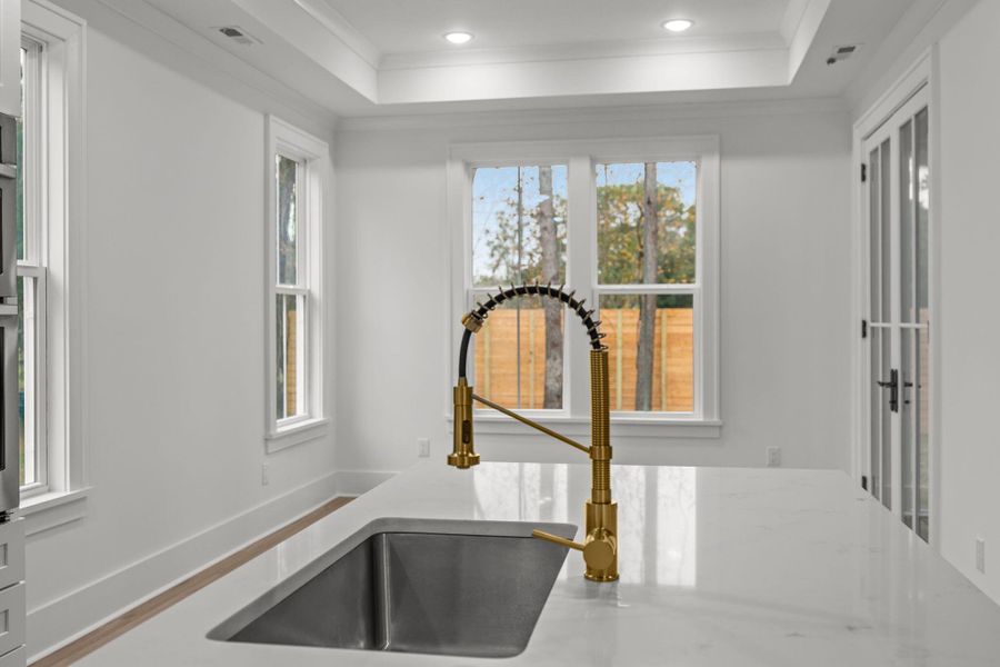 Close-up of interior finishes inside a home in , Johns Island (Image 17).