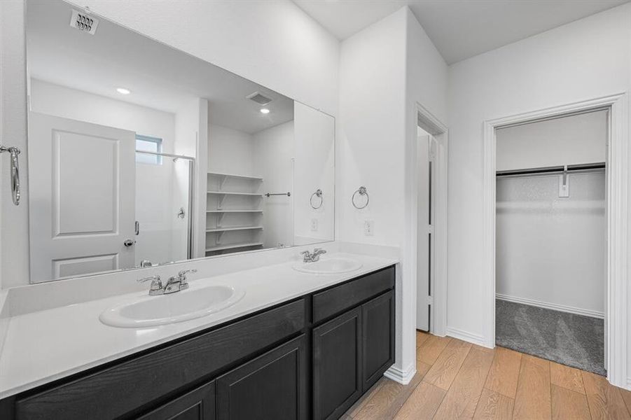 Furnished interior view inside a new home in River Ridge, Crandall (Image 11). Furnished interior view inside a new home in River Ridge, Crandall (Image 11).